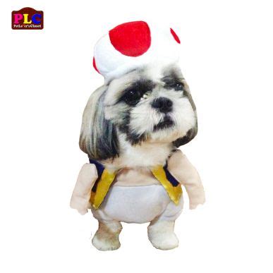 dog toadstool costume|Toadstool Dog Costume .